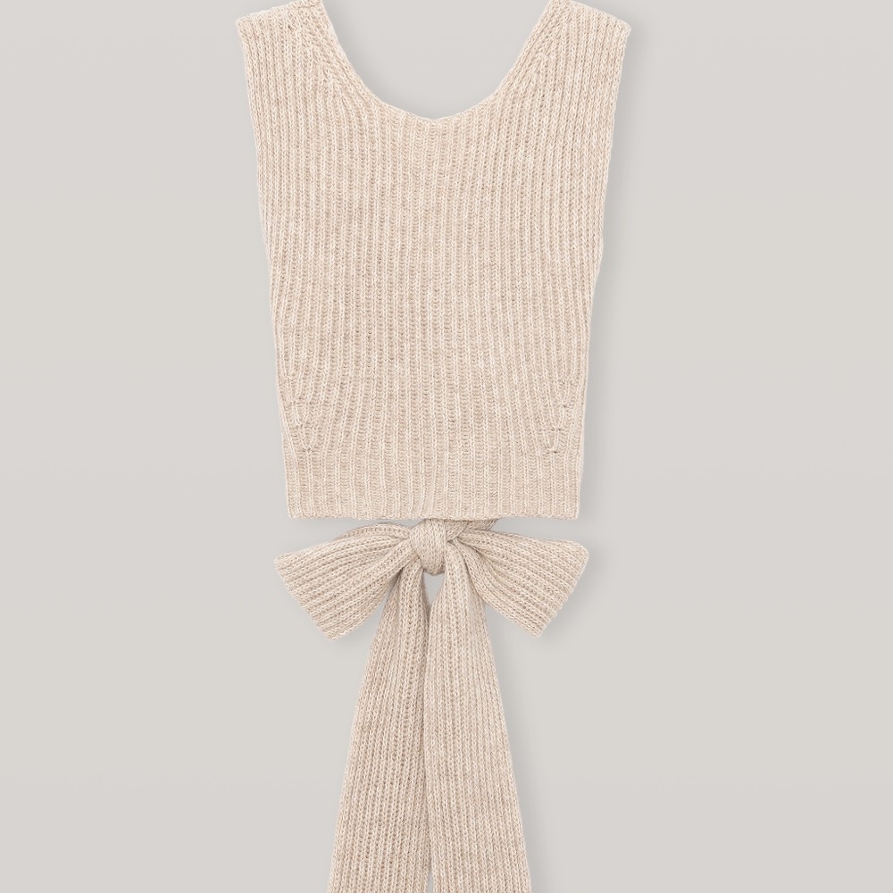 Rib Knit Top - Brazilian Sand